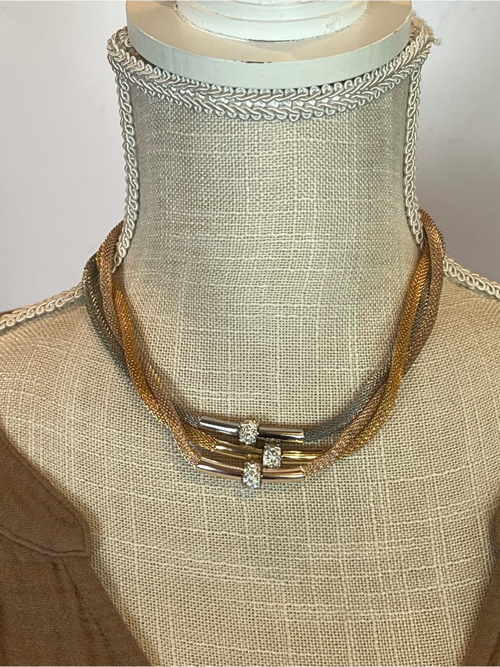 Triple Strand Necklace
